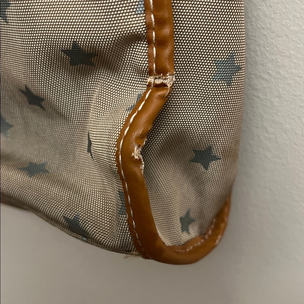 Fossil Tan Star-Patterned Bag - Picture 10 of 14